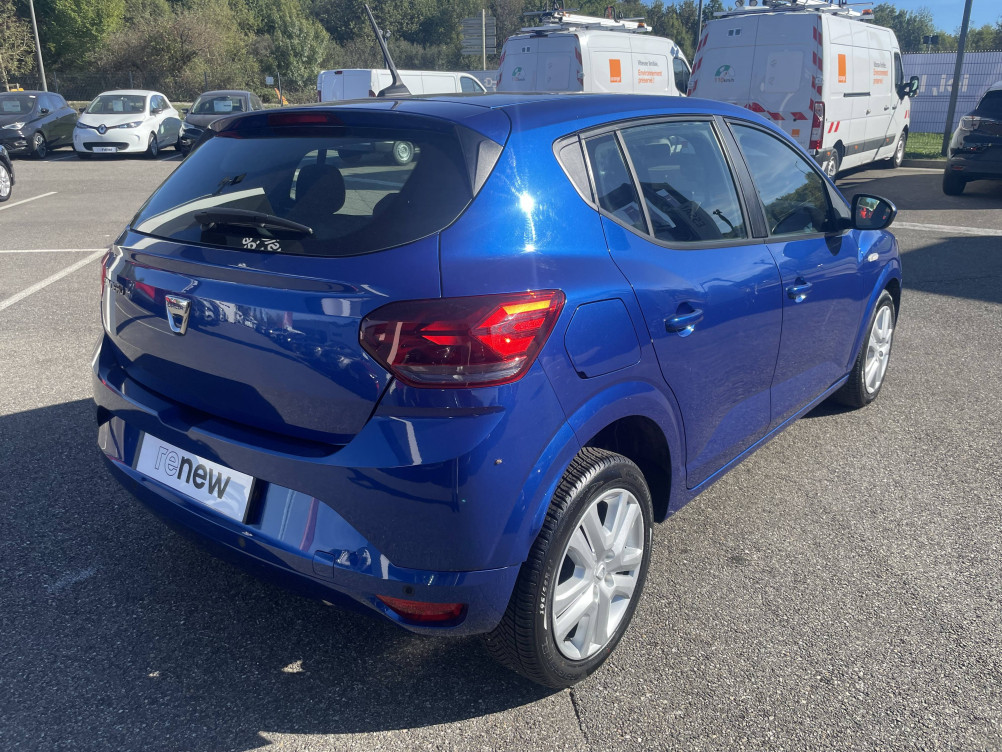 Acheter Dacia Sandero Sandero SCe 65 Confort 5p occasion dans les concessions du Groupe Faurie