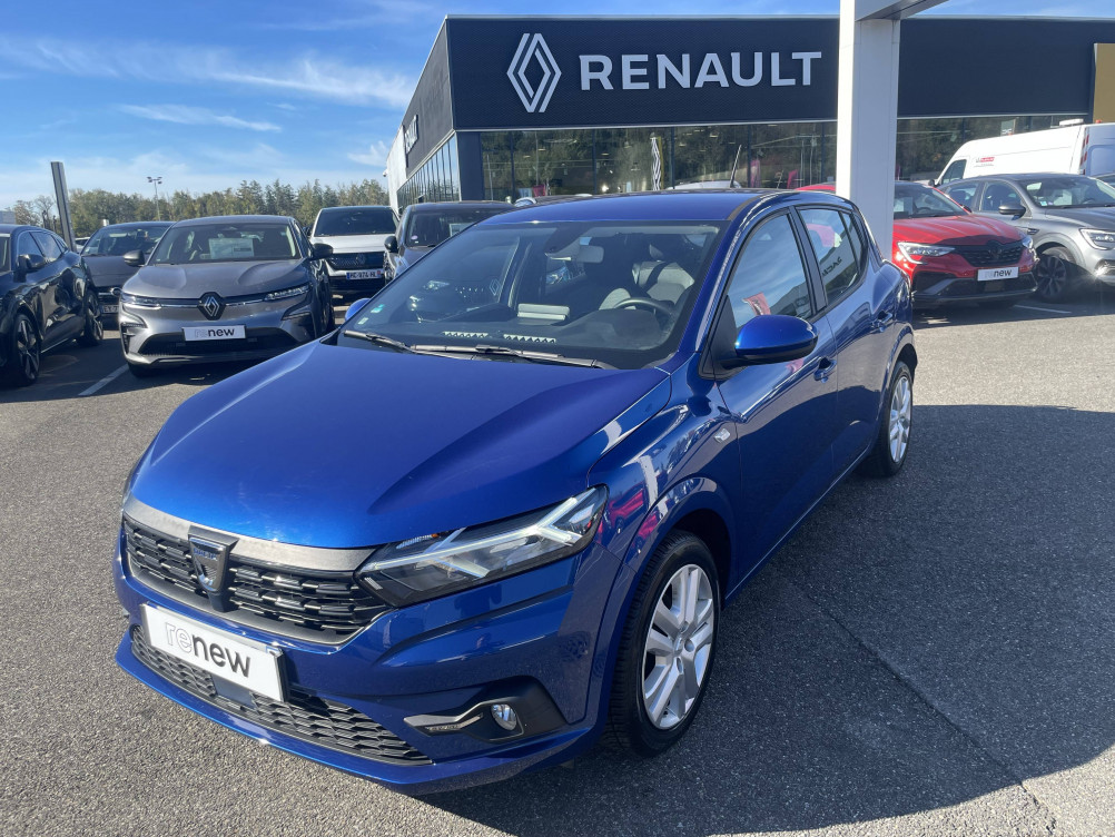 Acheter Dacia Sandero Sandero SCe 65 Confort 5p occasion dans les concessions du Groupe Faurie