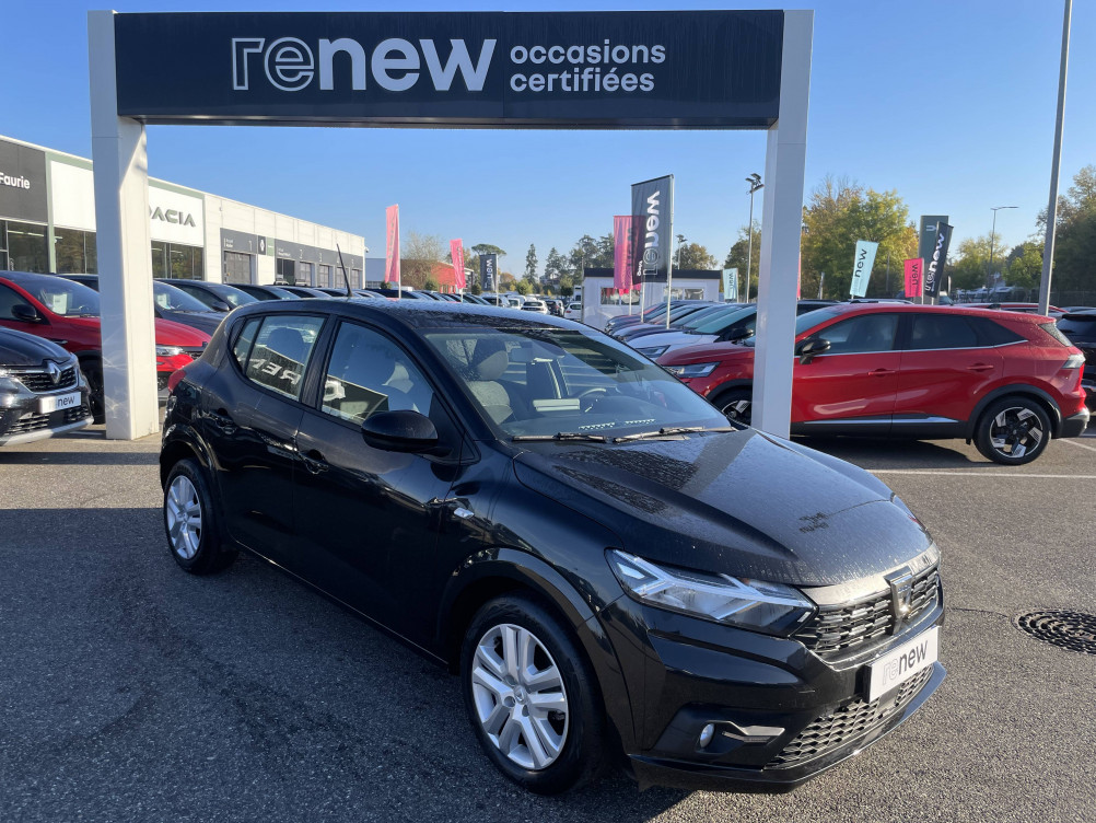 Acheter Dacia Sandero Sandero SCe 65 Confort 5p occasion dans les concessions du Groupe Faurie