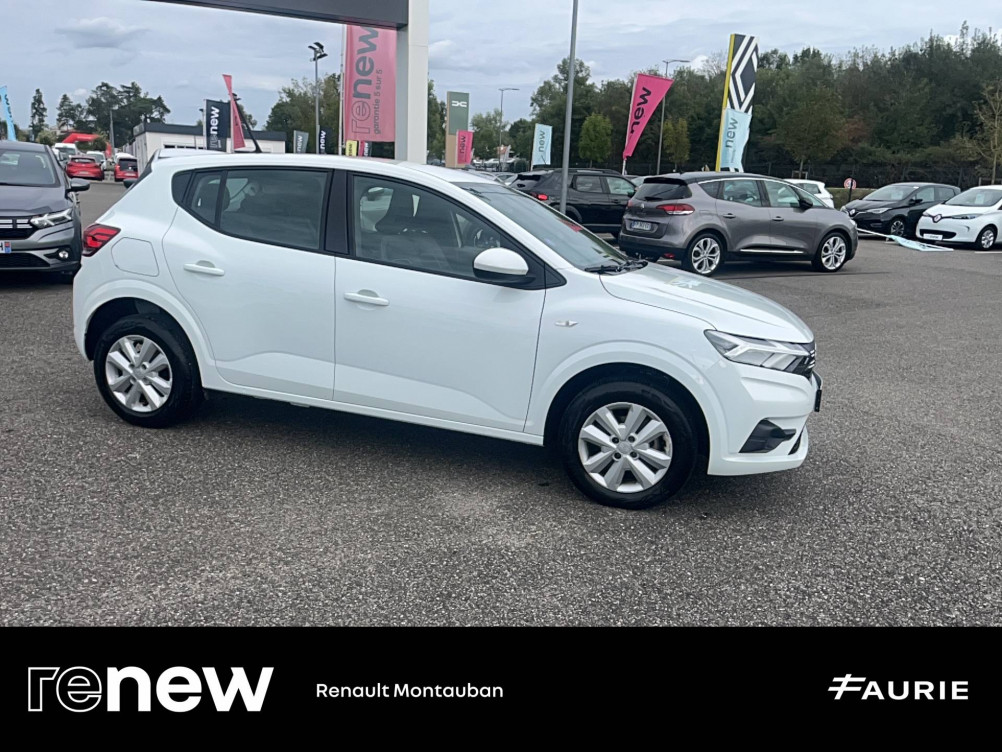 Acheter Dacia Sandero Sandero TCe 90 Expression 5p occasion dans les concessions du Groupe Faurie