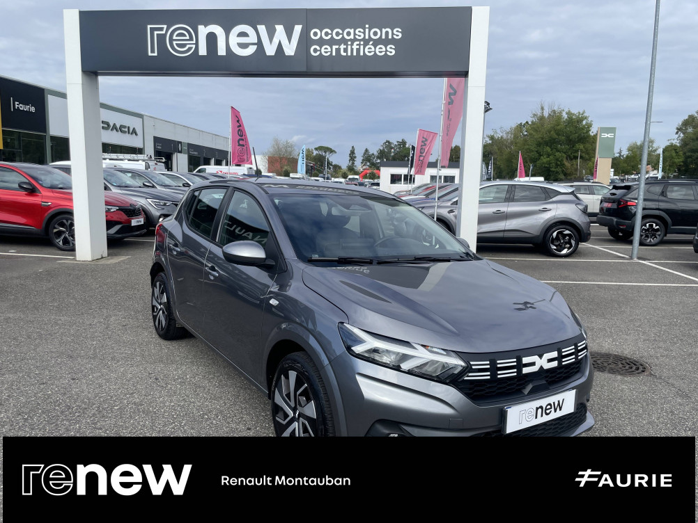 Acheter Dacia Sandero Sandero ECO-G 100 GSR2 Expression 5p occasion dans les concessions du Groupe Faurie