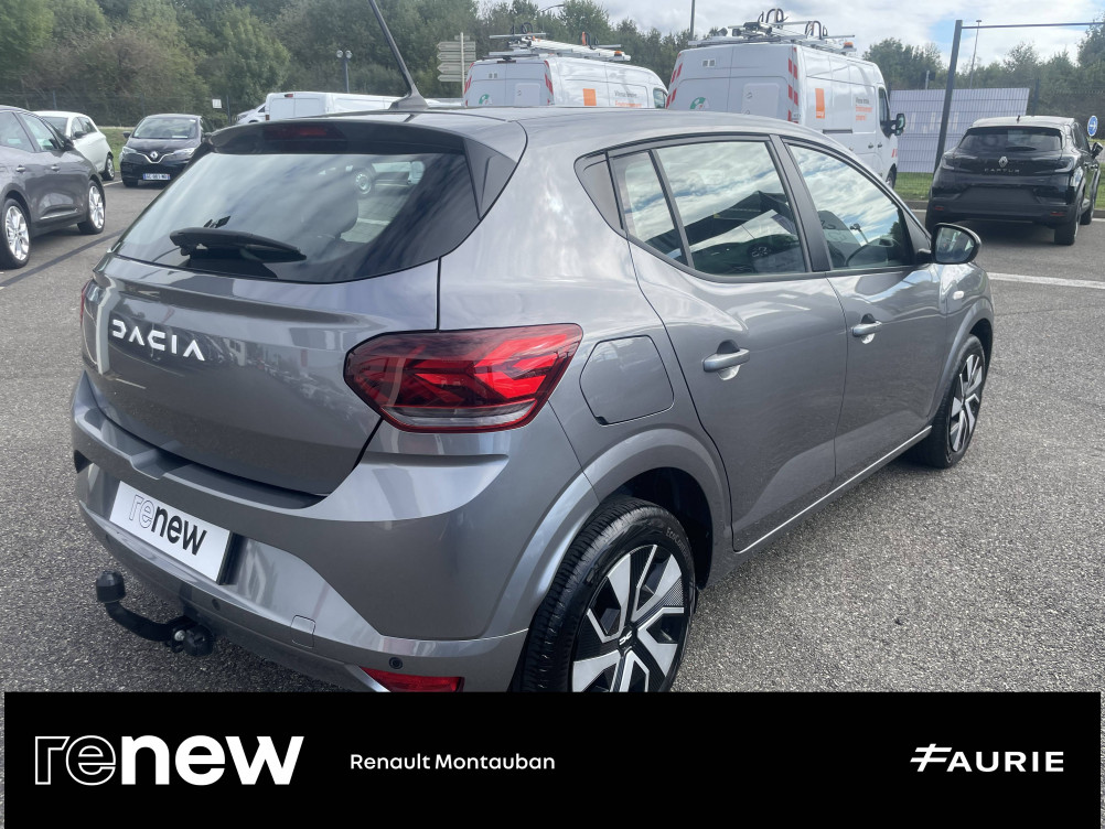 Acheter Dacia Sandero Sandero ECO-G 100 GSR2 Expression 5p occasion dans les concessions du Groupe Faurie
