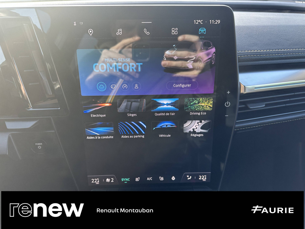 Acheter Renault Megane E-Tech Megane E-Tech EV60 220 ch super charge Iconic 5p occasion dans les concessions du Groupe Faurie