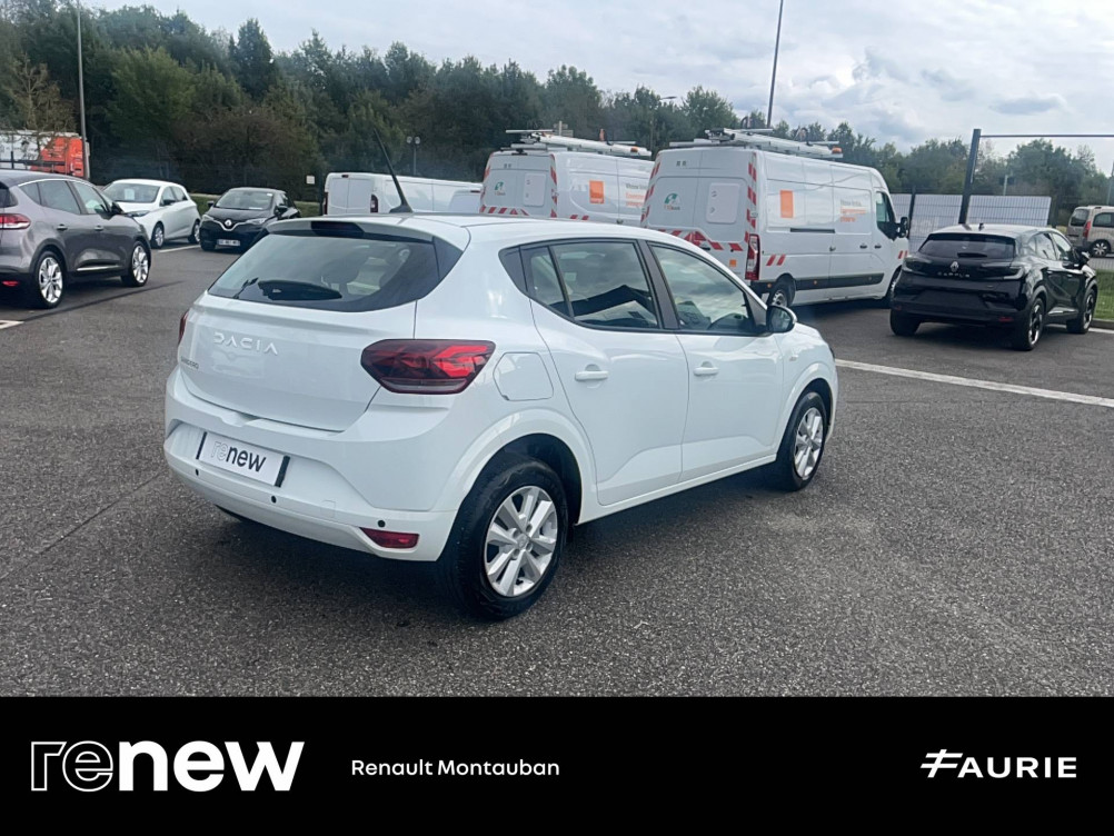 Acheter Dacia Sandero Sandero TCe 90 Expression 5p occasion dans les concessions du Groupe Faurie