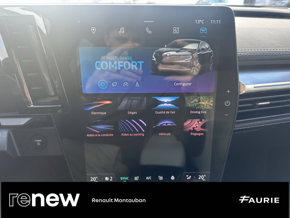 Acheter Renault Megane E-Tech Megane E-Tech EV60 220 ch super charge Iconic 5p occasion dans les concessions du Groupe Faurie