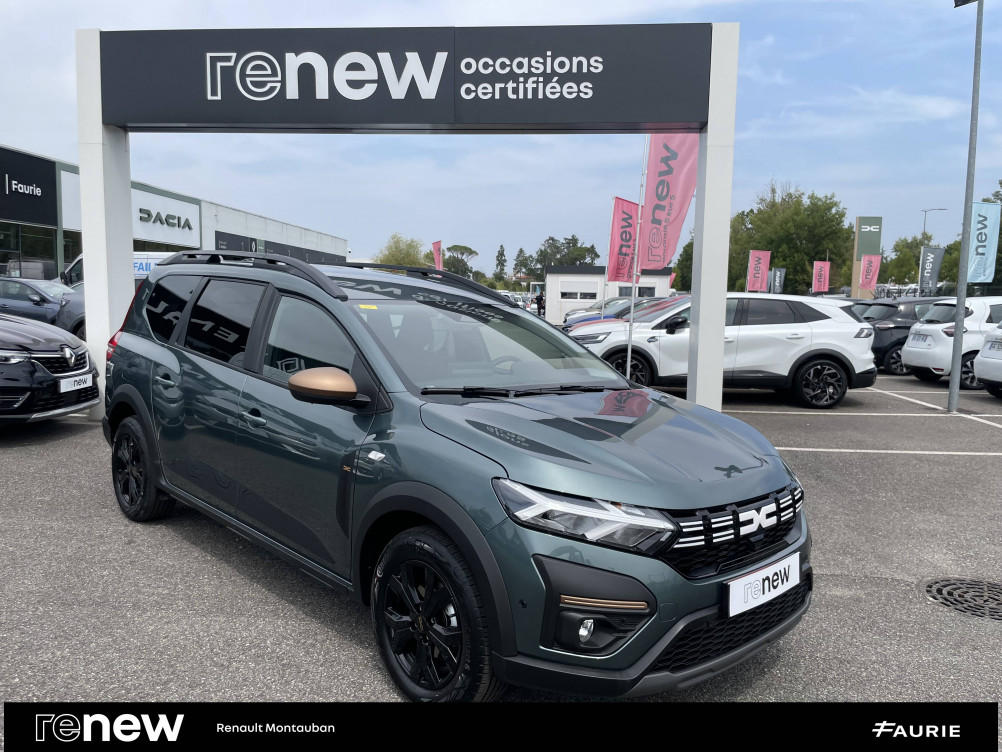 Acheter Dacia Jogger Jogger Hybrid 140 7 places GSR2 Extreme + 5p occasion dans les concessions du Groupe Faurie