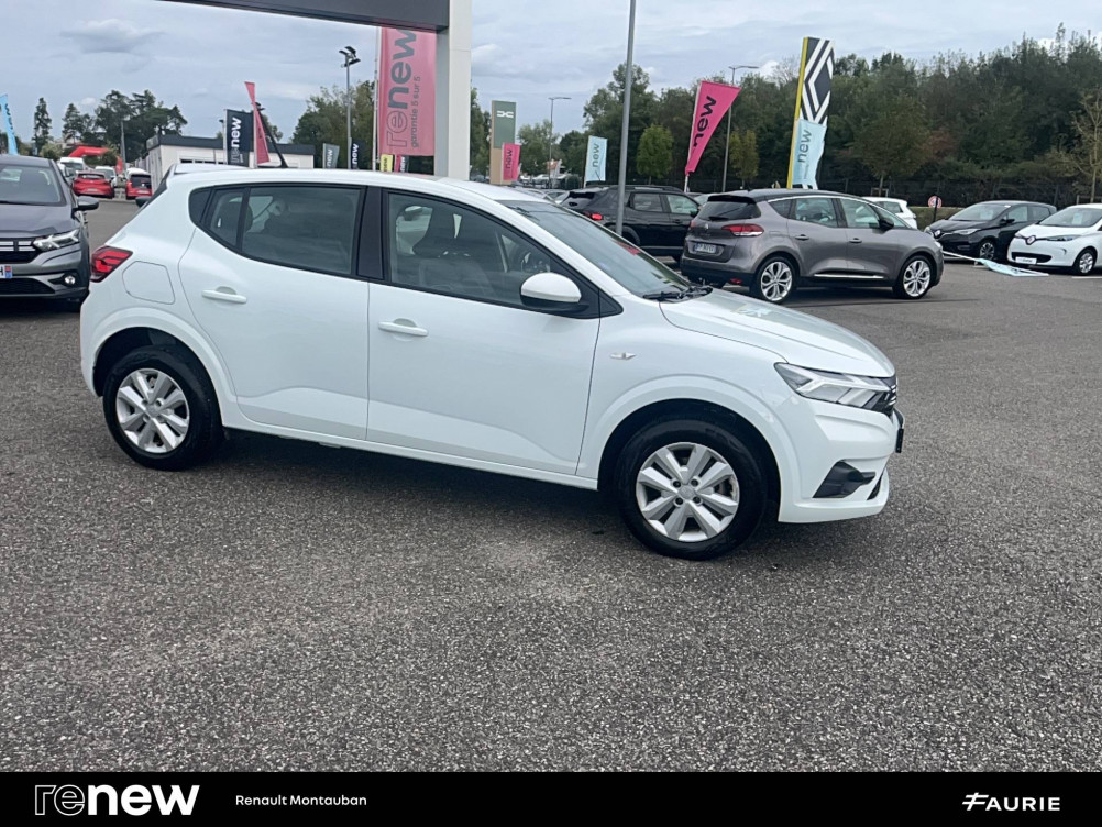 Acheter Dacia Sandero Sandero TCe 90 Expression 5p occasion dans les concessions du Groupe Faurie