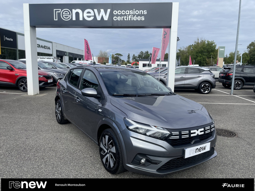 Acheter Dacia Sandero Sandero ECO-G 100 GSR2 Expression 5p occasion dans les concessions du Groupe Faurie