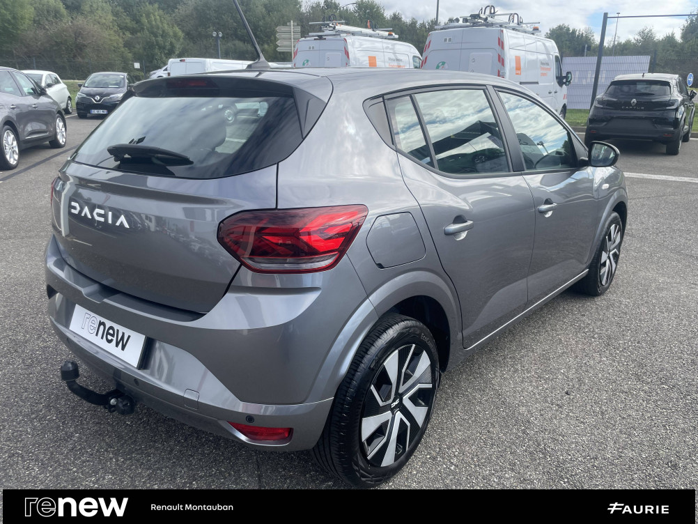 Acheter Dacia Sandero Sandero ECO-G 100 GSR2 Expression 5p occasion dans les concessions du Groupe Faurie