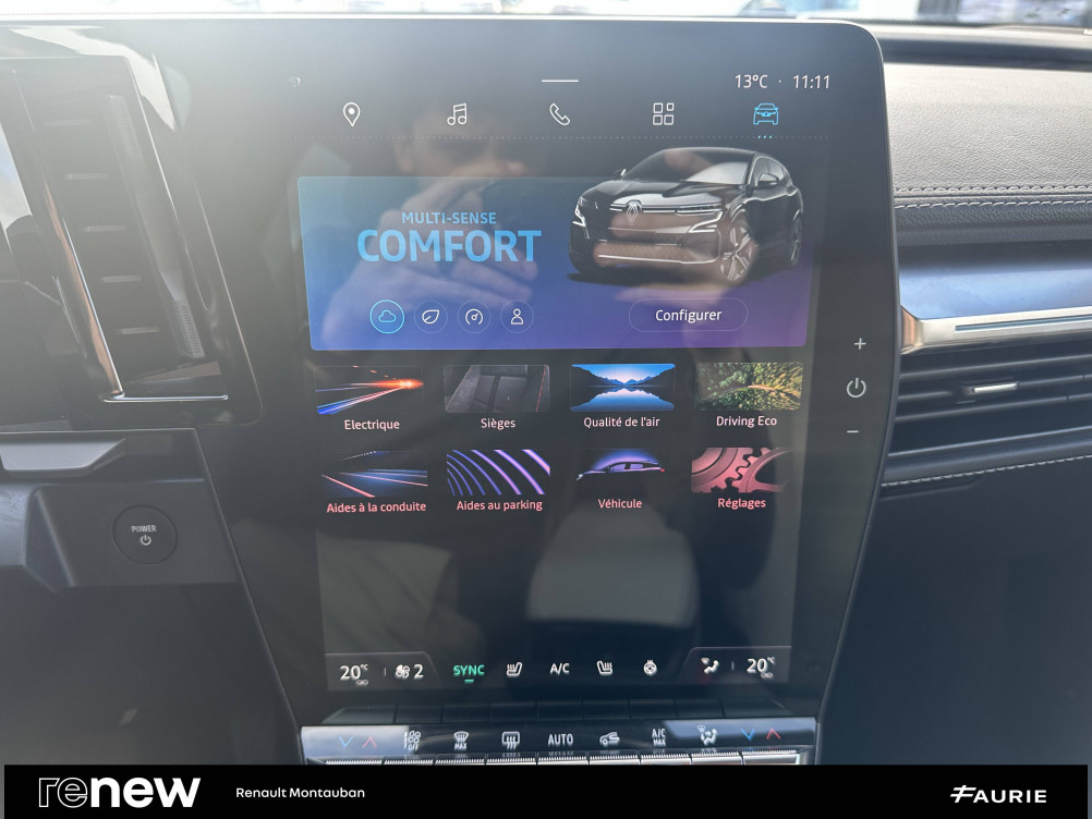 Acheter Renault Megane E-Tech Megane E-Tech EV60 220 ch super charge Iconic 5p occasion dans les concessions du Groupe Faurie