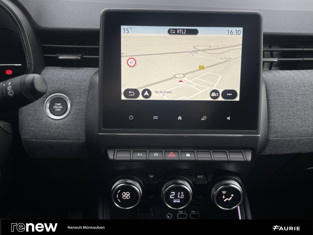 Acheter Renault Clio 5 Clio E-Tech full hybrid 145 ch GSR2 Techno 5p occasion dans les concessions du Groupe Faurie
