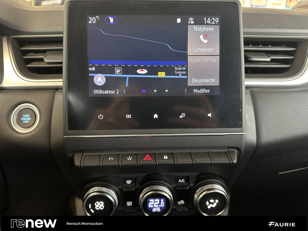 Acheter Renault Captur 2 Captur E-Tech 145 - 21 Intens 5p occasion dans les concessions du Groupe Faurie