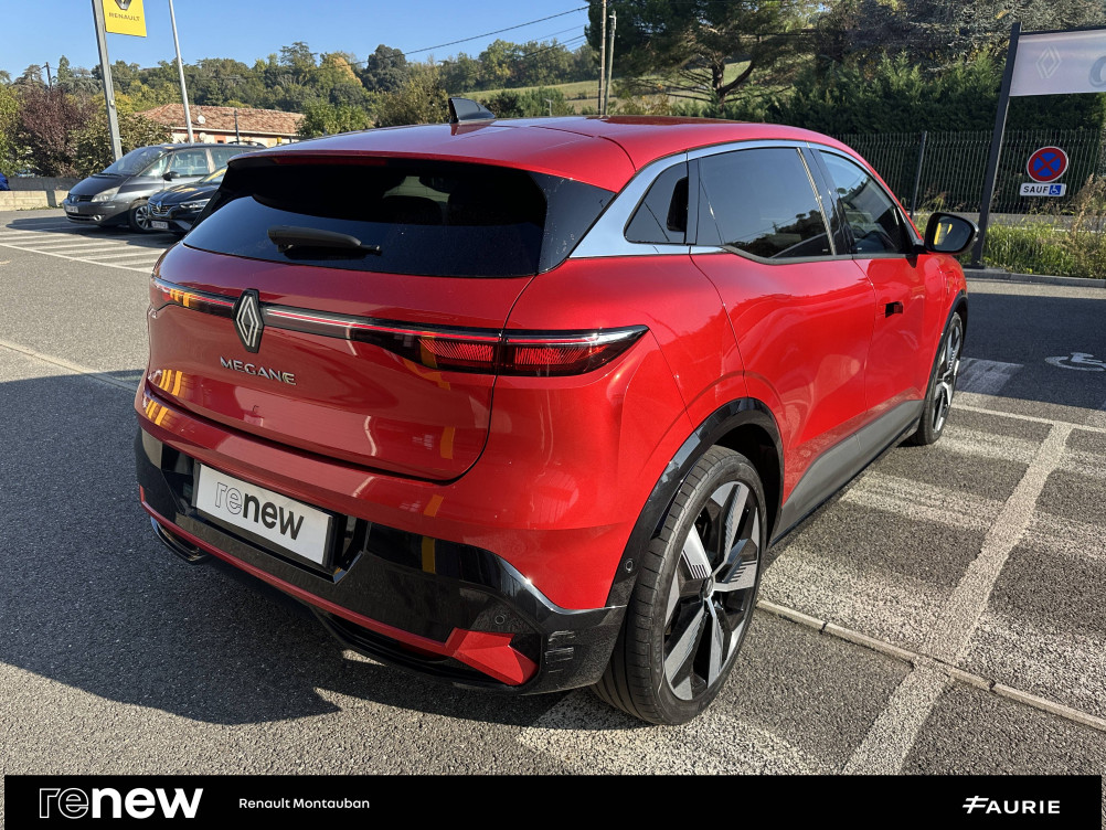Acheter Renault Megane E-Tech Megane E-Tech EV60 220 ch super charge Techno 5p occasion dans les concessions du Groupe Faurie