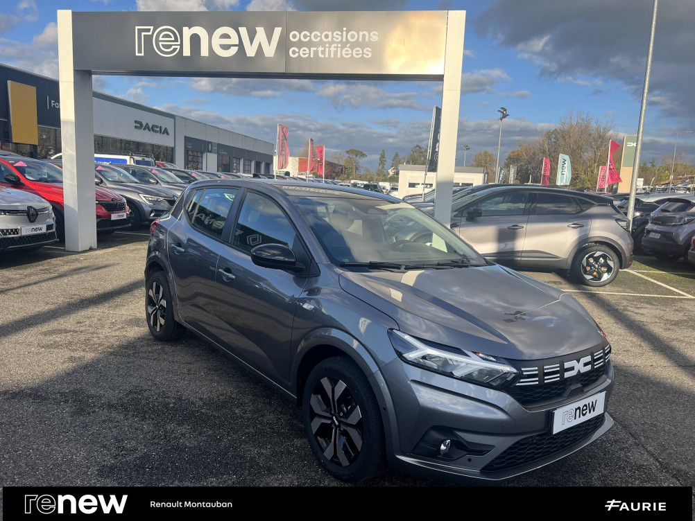 Acheter Dacia Sandero Sandero TCe 90 GSR2 Journey 5p occasion dans les concessions du Groupe Faurie
