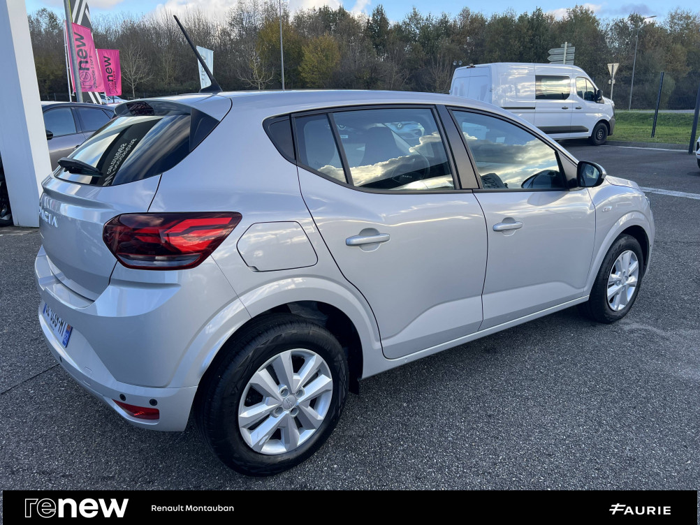 Acheter Dacia Sandero Sandero TCe 90 Expression 5p occasion dans les concessions du Groupe Faurie