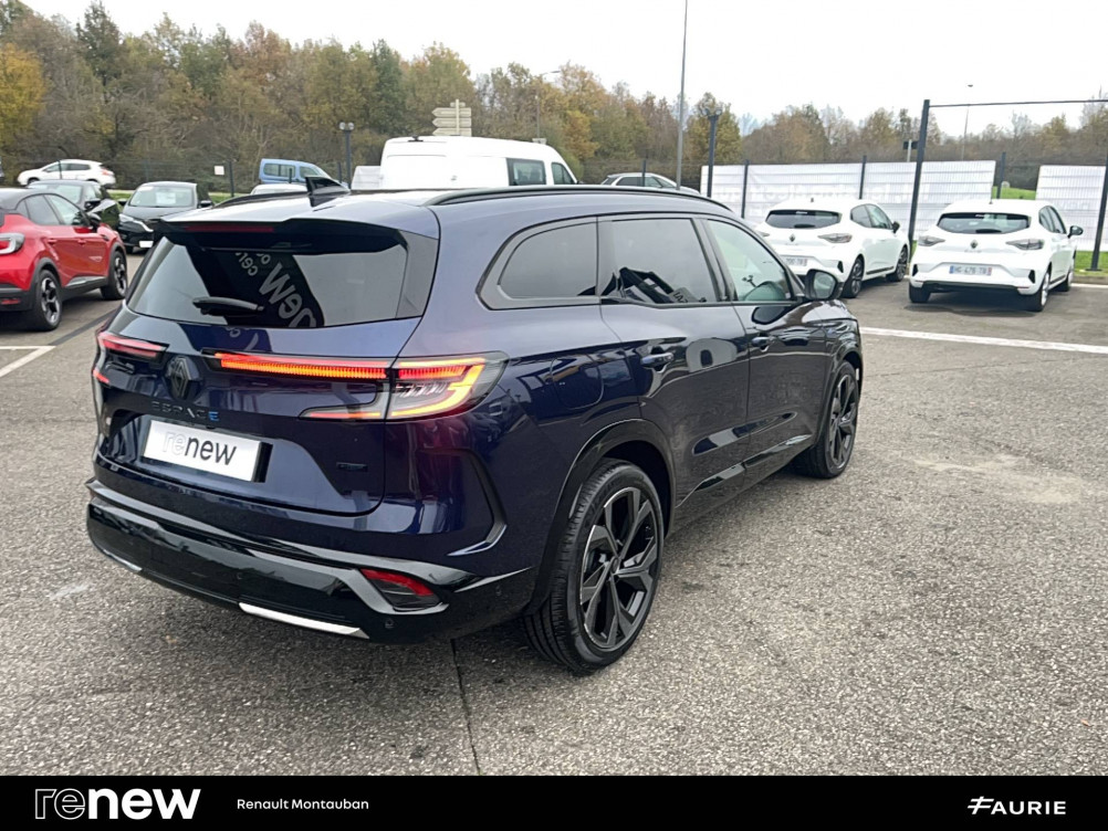 Acheter Renault Espace 6 Espace E-Tech full hybrid 200 GSR2 esprit Alpine 5p occasion dans les concessions du Groupe Faurie