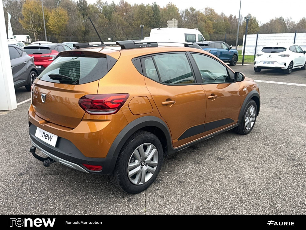 Acheter Dacia Sandero Sandero ECO-G 100 Stepway Confort 5p occasion dans les concessions du Groupe Faurie