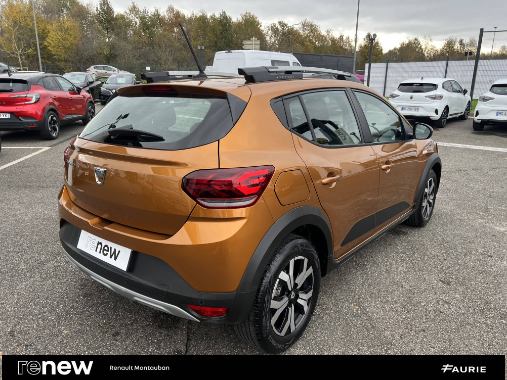 Acheter Dacia Sandero Sandero TCe 90 Stepway Confort 5p occasion dans les concessions du Groupe Faurie