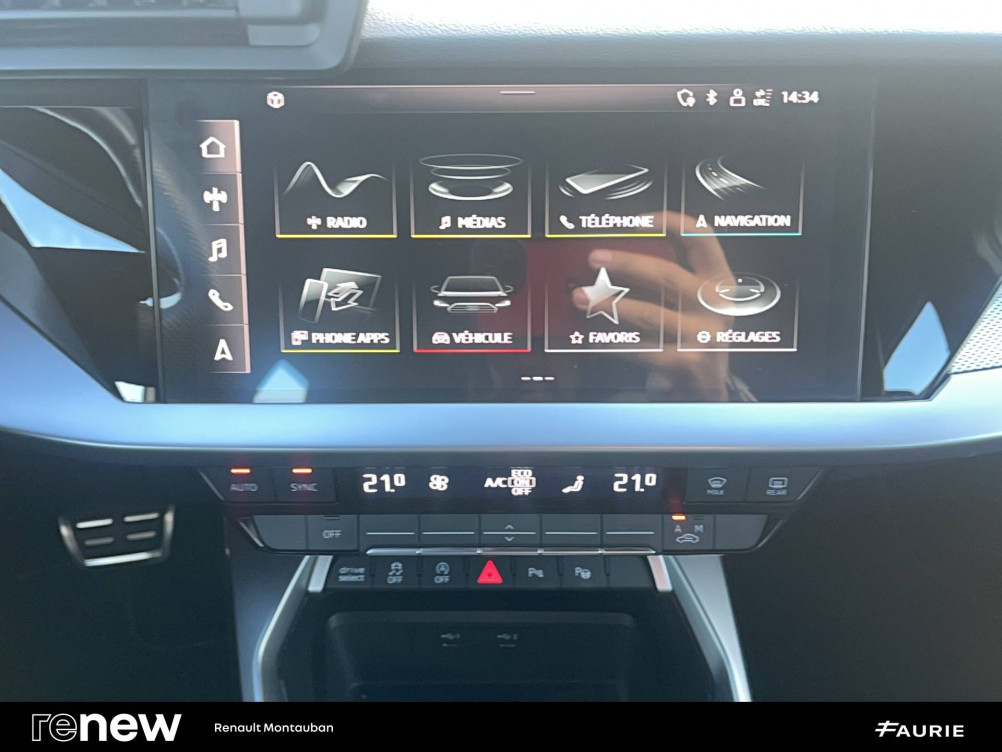 Acheter Audi A3 A3 Sportback 35 TDI 150 S tronic 7 S Line 5p occasion dans les concessions du Groupe Faurie