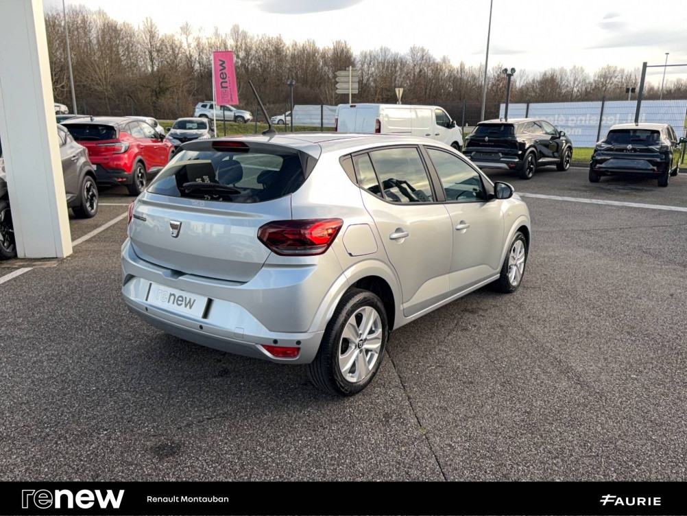 Acheter Dacia Sandero Sandero ECO-G 100 Confort 5p occasion dans les concessions du Groupe Faurie