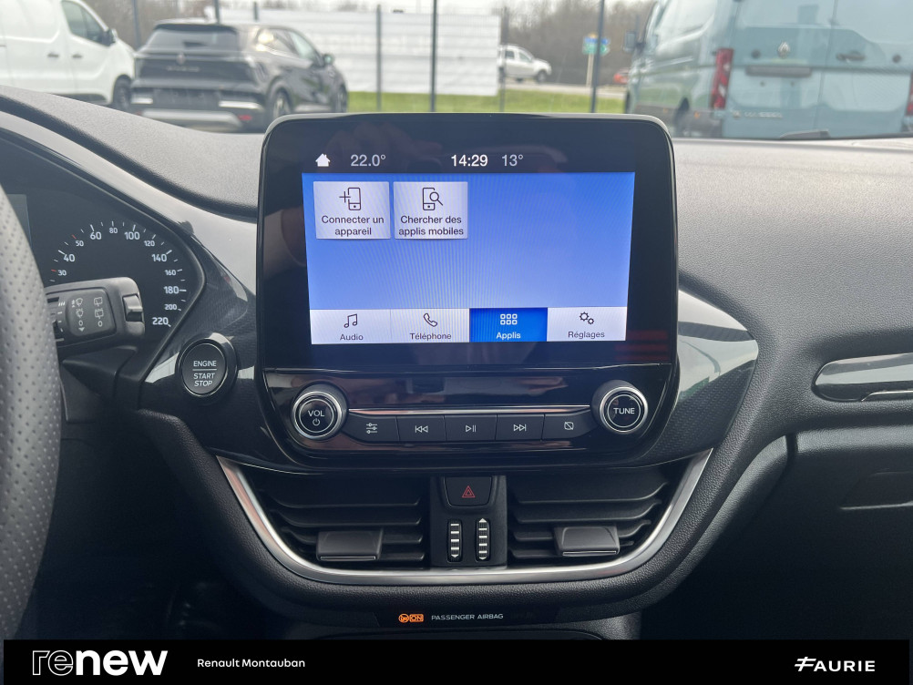 Acheter Ford Fiesta Fiesta 1.0 Flexifuel 95 ch S&S BVM6 ST-Line 5p occasion dans les concessions du Groupe Faurie