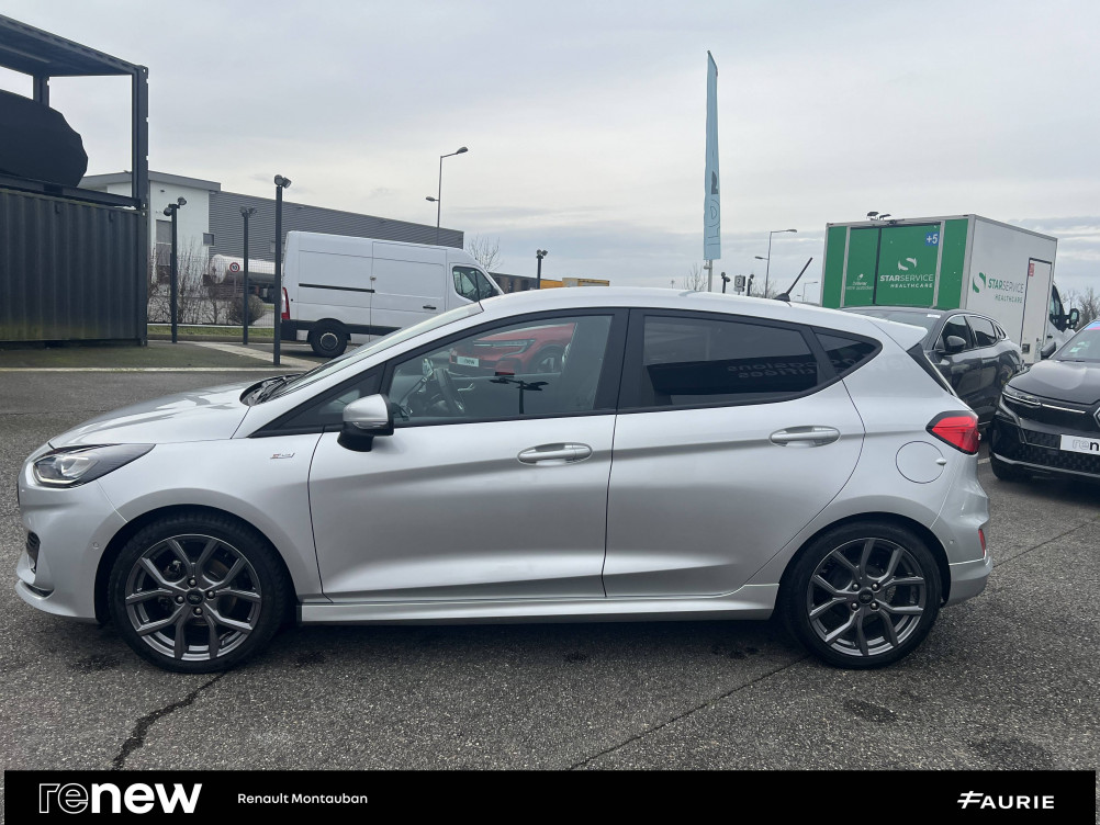 Acheter Ford Fiesta Fiesta 1.0 Flexifuel 95 ch S&S BVM6 ST-Line 5p occasion dans les concessions du Groupe Faurie