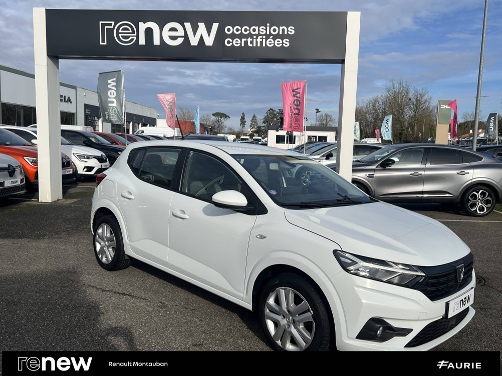 Acheter Dacia Sandero Sandero ECO-G 100 Confort 5p occasion dans les concessions du Groupe Faurie