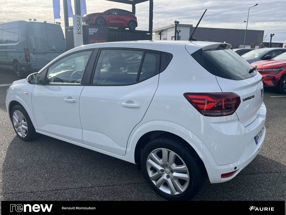 Acheter Dacia Sandero Sandero ECO-G 100 Confort 5p occasion dans les concessions du Groupe Faurie