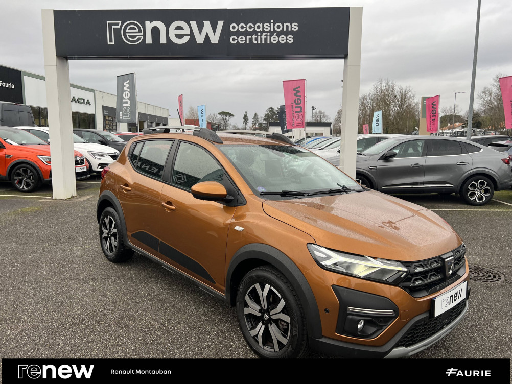 Acheter Dacia Sandero Sandero TCe 90 - 22 Stepway Confort 5p occasion dans les concessions du Groupe Faurie