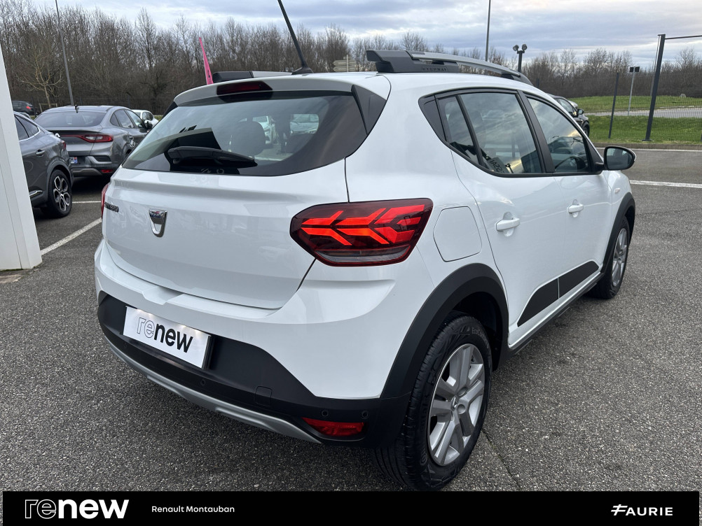 Acheter Dacia Sandero Sandero TCe 90 - 22 Stepway Confort 5p occasion dans les concessions du Groupe Faurie