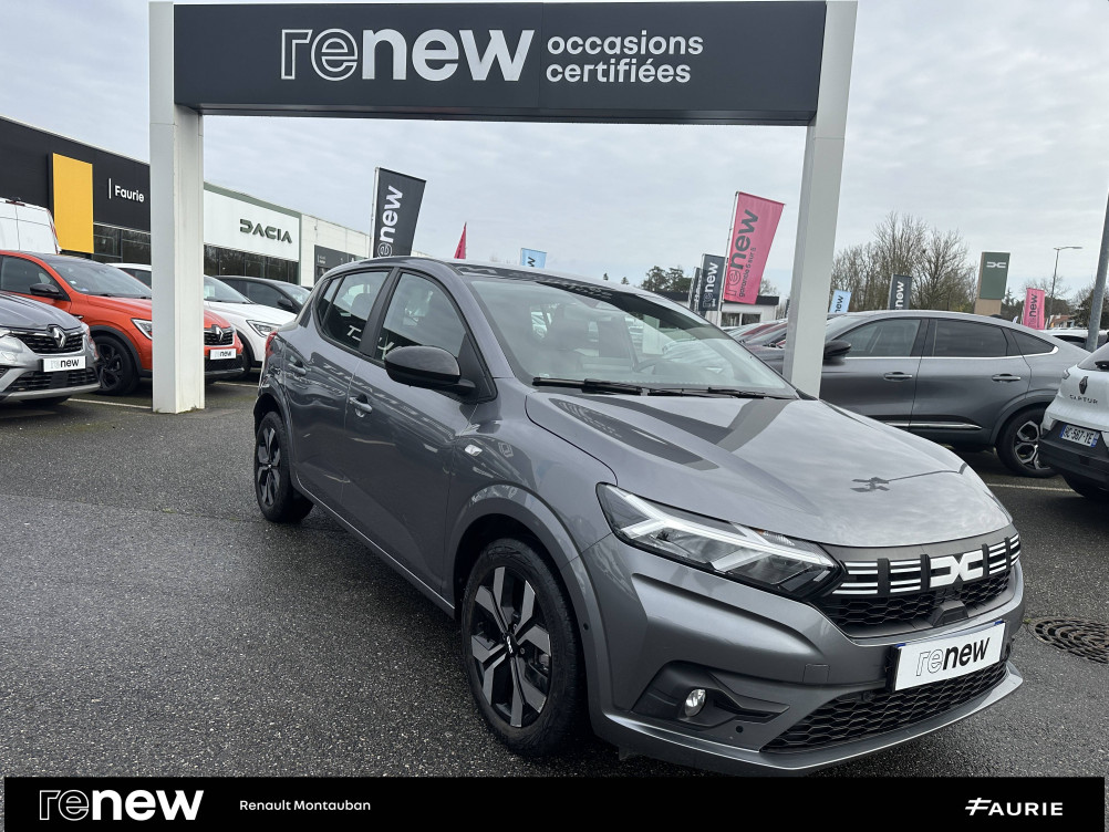 Acheter Dacia Sandero Sandero TCe 90 GSR2 Journey 5p occasion dans les concessions du Groupe Faurie