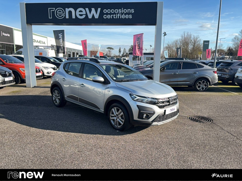 Acheter Dacia Sandero Sandero ECO-G 100 Stepway Confort 5p occasion dans les concessions du Groupe Faurie