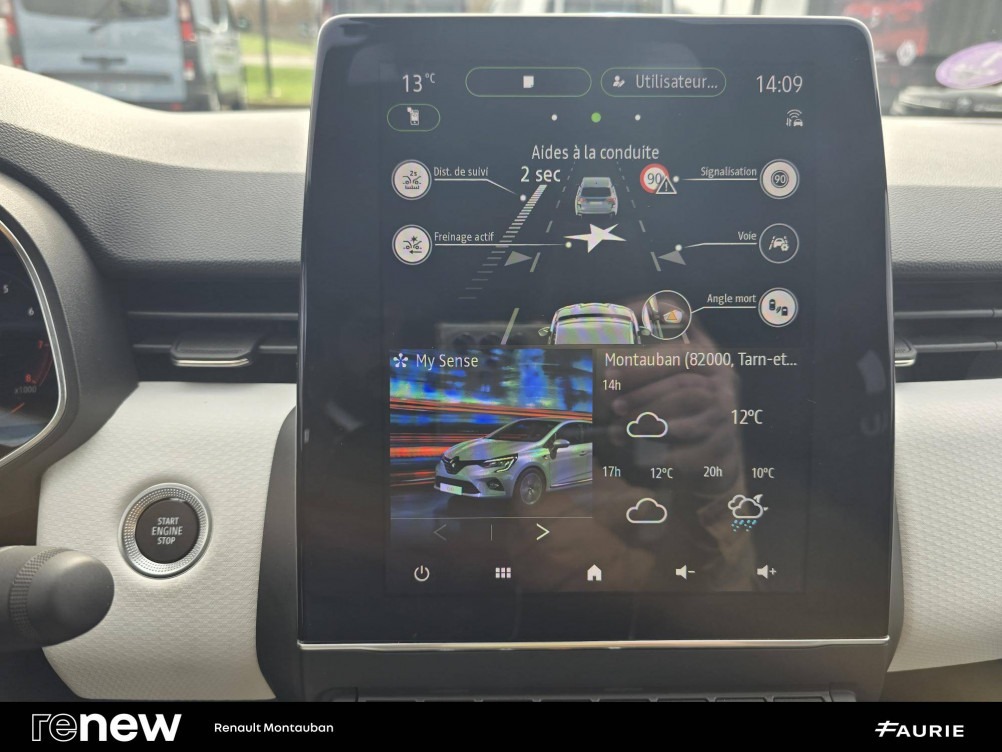 Acheter Renault Clio 5 Clio TCe 90 Techno 5p occasion dans les concessions du Groupe Faurie