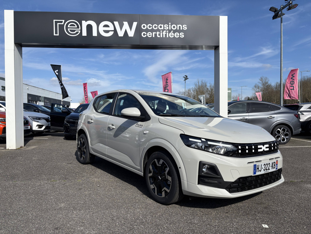 Acheter Dacia Sandero Sandero ECO-G 120 auto Journey 5p neuf dans les concessions du Groupe Faurie