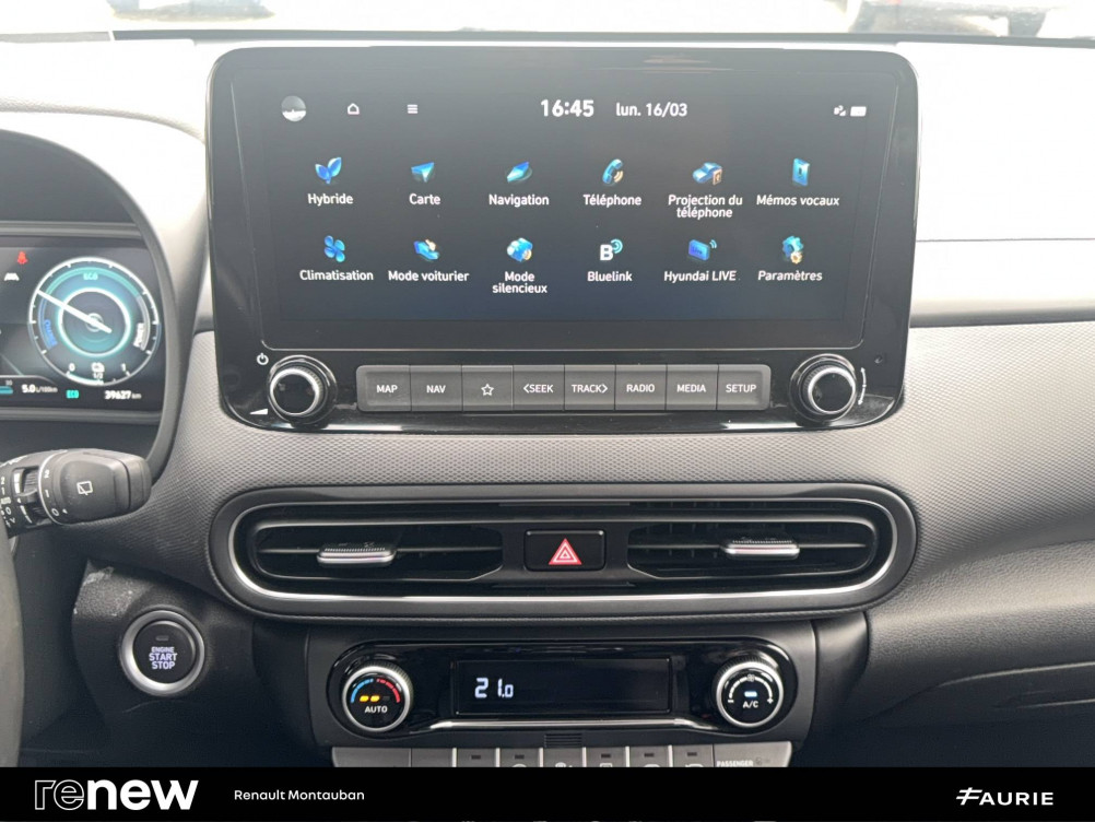 Acheter Hyundai Kona Kona Hybrid 141 Executive 5p occasion dans les concessions du Groupe Faurie