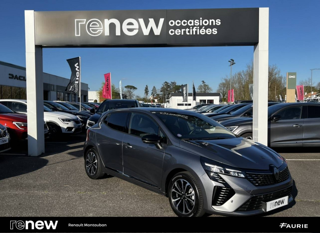 Acheter Renault Clio 5 Clio E-Tech full hybrid 145 ch GSR2 Techno 5p occasion dans les concessions du Groupe Faurie