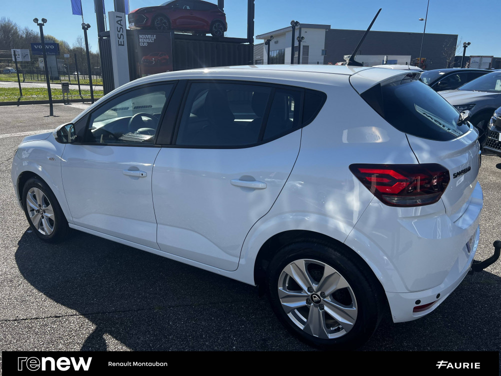 Acheter Dacia Sandero Sandero SCe 65 - 22 Confort 5p occasion dans les concessions du Groupe Faurie