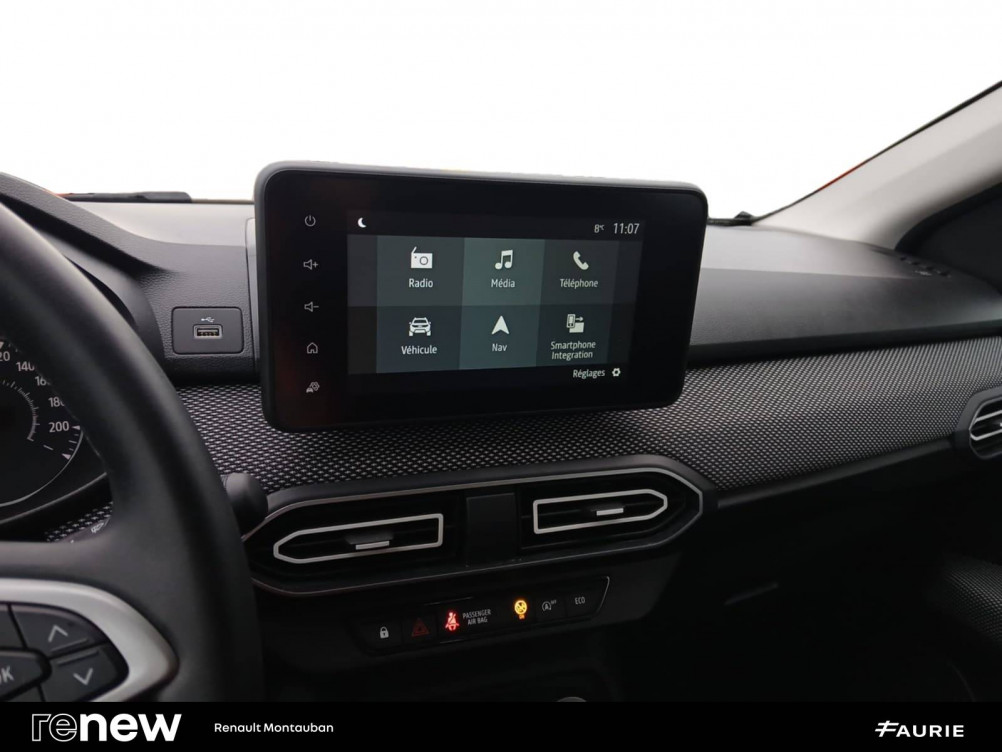 Acheter Dacia Sandero Sandero TCe 90 GSR2 Journey 5p occasion dans les concessions du Groupe Faurie