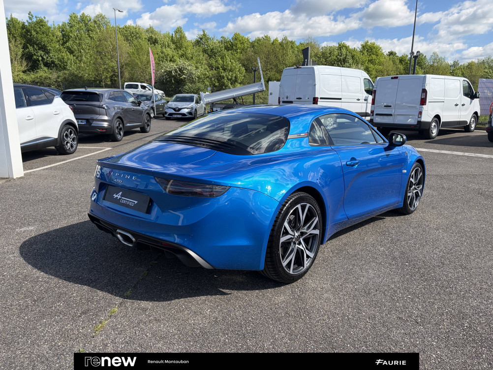 Acheter Alpine A110 A110 1.8T 252 ch  2p occasion dans les concessions du Groupe Faurie