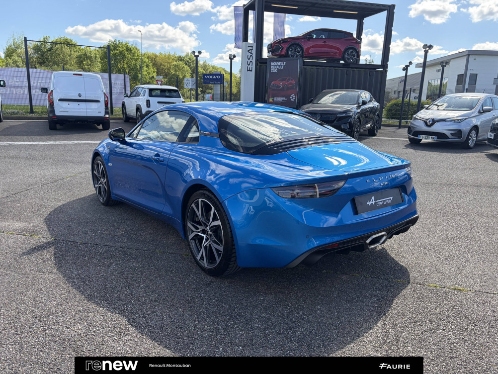 Acheter Alpine A110 A110 1.8T 252 ch  2p occasion dans les concessions du Groupe Faurie