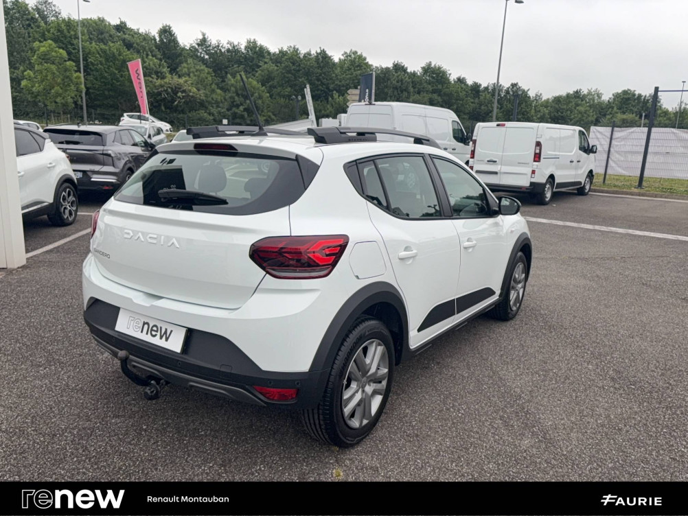Acheter Dacia Sandero Sandero TCe 90 Stepway Expression 5p occasion dans les concessions du Groupe Faurie