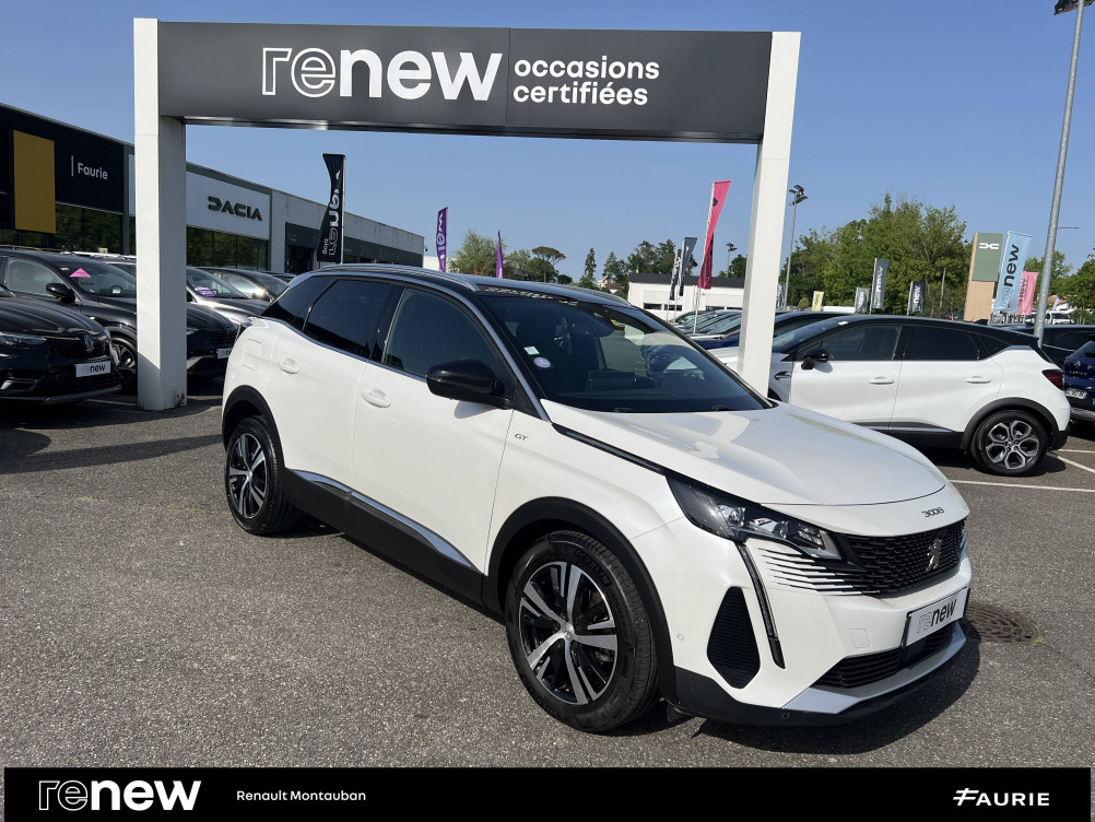 Acheter Peugeot 3008 3008 Puretech 130ch S&S EAT8 GT 5p occasion dans les concessions du Groupe Faurie