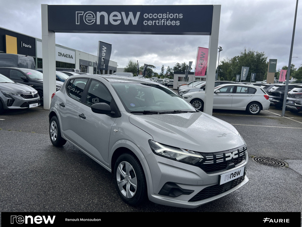 Acheter Dacia Sandero Sandero ECO-G 100 Essential 5p occasion dans les concessions du Groupe Faurie