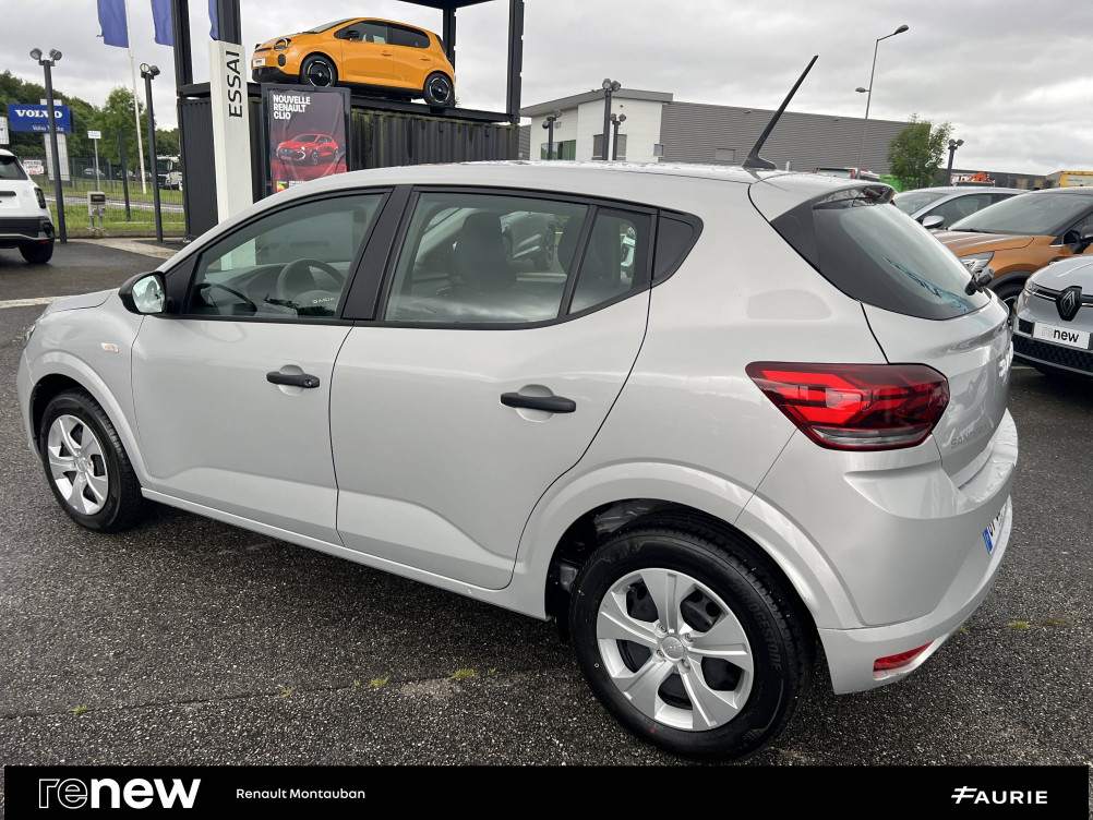 Acheter Dacia Sandero Sandero ECO-G 100 Essential 5p occasion dans les concessions du Groupe Faurie