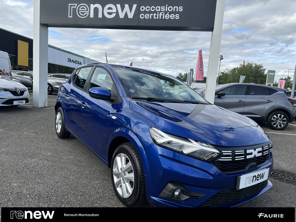 Acheter Dacia Sandero Sandero TCe 90 Expression 5p occasion dans les concessions du Groupe Faurie