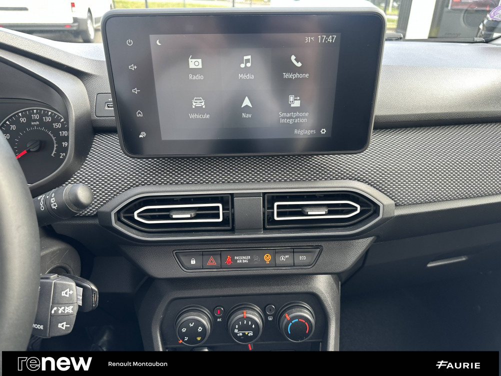 Acheter Dacia Sandero Sandero TCe 90 Expression 5p occasion dans les concessions du Groupe Faurie