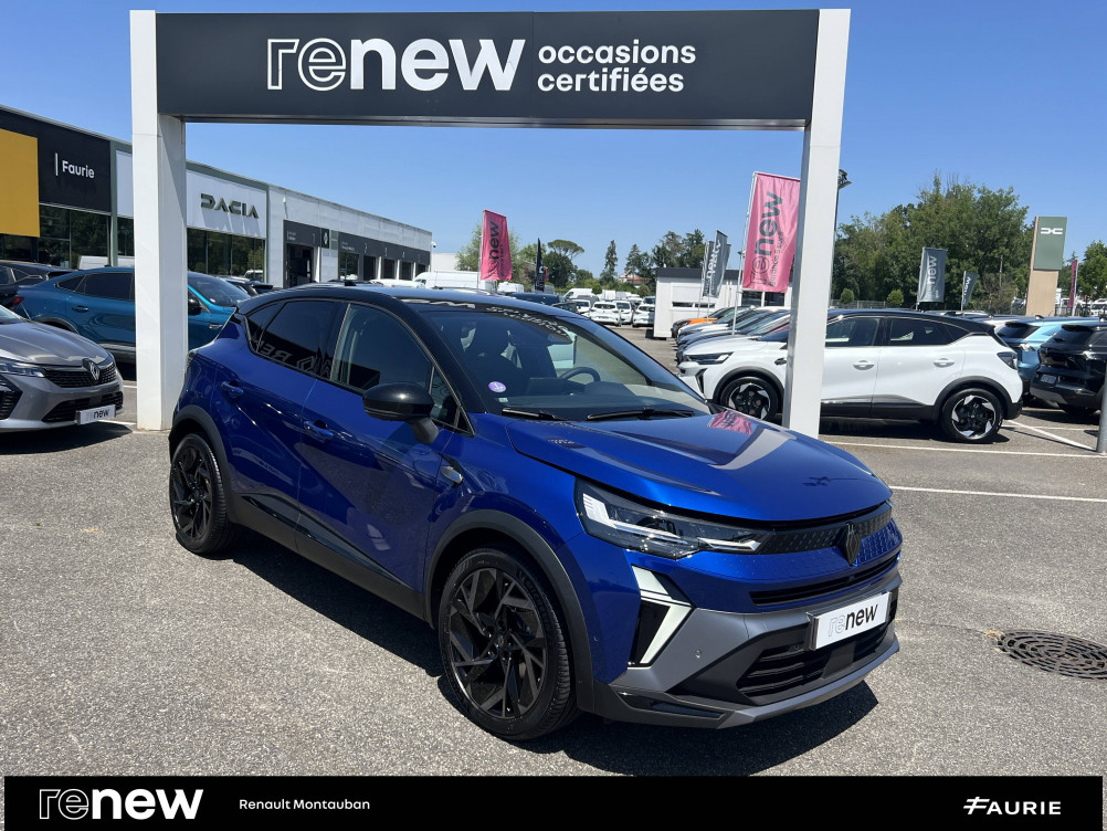 Acheter Renault Captur 2 Captur E-Tech full hybrid 145 ch esprit Alpine 5p occasion dans les concessions du Groupe Faurie