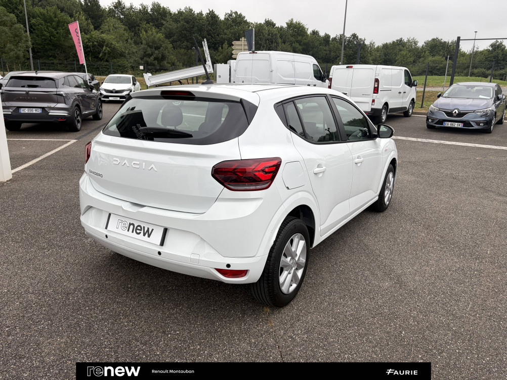 Acheter Dacia Sandero Sandero ECO-G 100 Expression 5p occasion dans les concessions du Groupe Faurie
