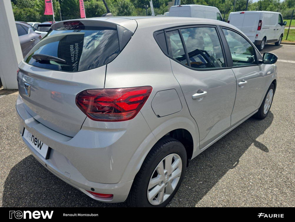 Acheter Dacia Sandero Sandero SCe 65 - 22 Confort 5p occasion dans les concessions du Groupe Faurie