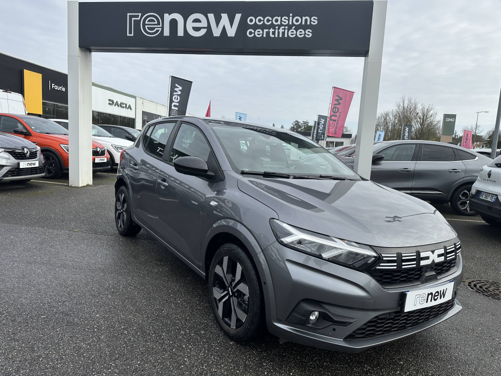 Acheter Dacia Sandero Sandero TCe 90 GSR2 Journey 5p occasion dans les concessions du Groupe Faurie